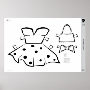 Poster A fantasia da boneca de papel OG: PEQUENA