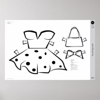 Poster A fantasia da boneca de papel OG: PEQUENA