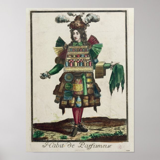 Póster A fantasia do perfumador (Frente)