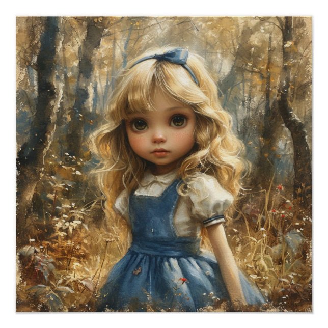 Póster A Fantástica Jornada de Alice: O Capricho de Wonde (Frente)