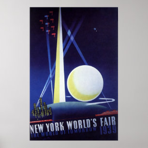 Póster A feira de mundo 1939 de New York