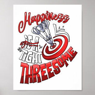 Poster A Felicidade É Um Jogador De Trevas Muito Ameaçado