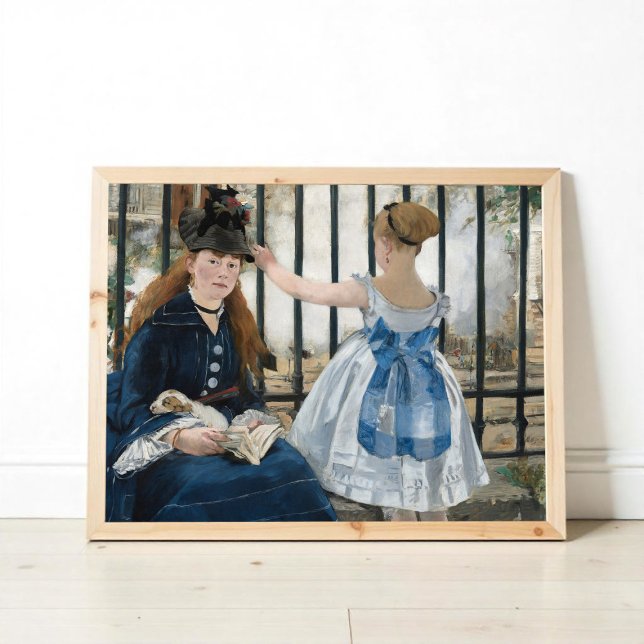 Poster A Ferrovia por Eduard Manet, Arte (Criador carregado)