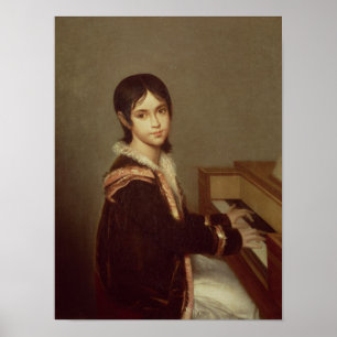Póster A Filha do Artista no Piano