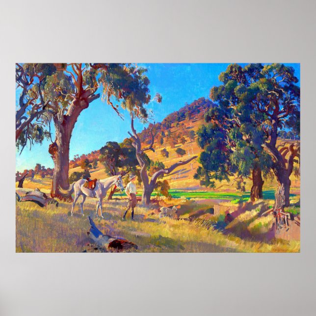 Poster A Filha do Esquartejador George W Lambert 1923 (Frente)