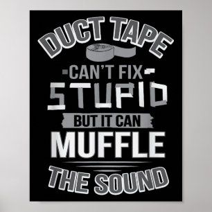 Poster A Fita Duct Não Consegue Corrigir O Alvo Pode Dese