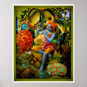 Poster A flauta de Krishna