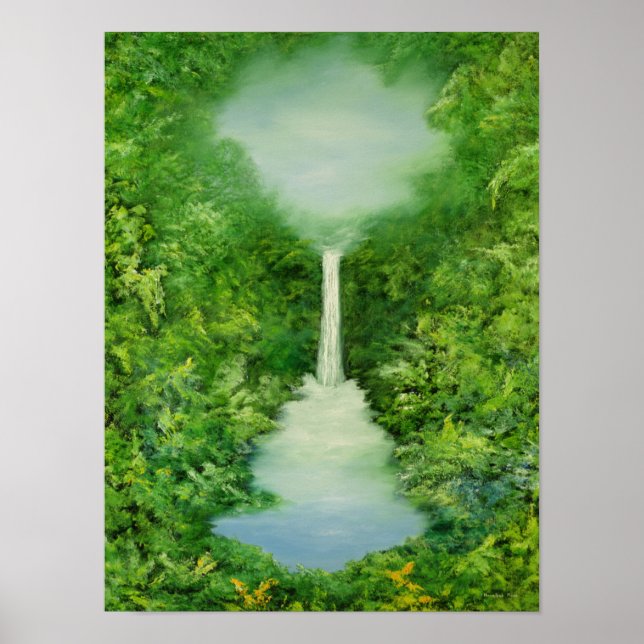 Póster A Floresta Chuva Everduradouro 1997 (Frente)