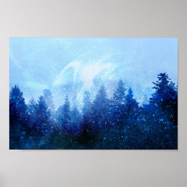 Poster A floresta desperta da neblina (Frente)