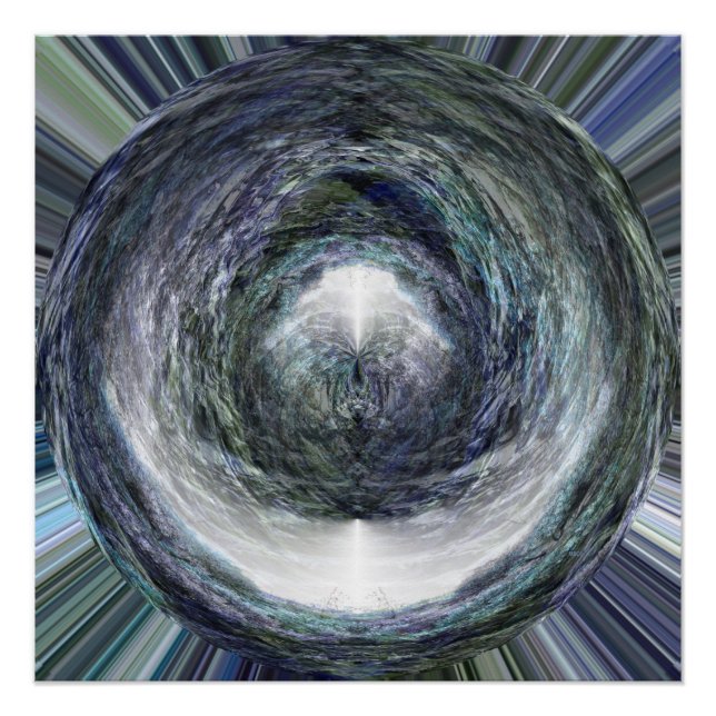 Póster A Floresta Marmoreada... (Frente)