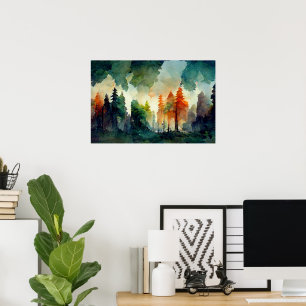 Poster A Floresta (natureza)
