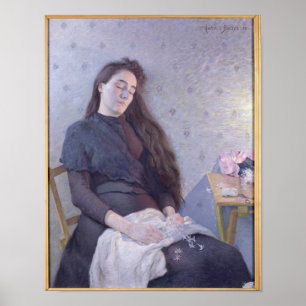 Póster A Florista Adormecida, 1892