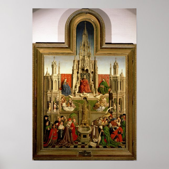 Póster A fonte da vida (Frente)