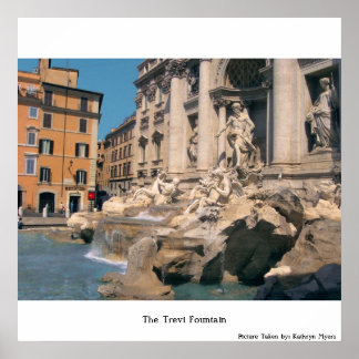 Poster A Fonte Trevi