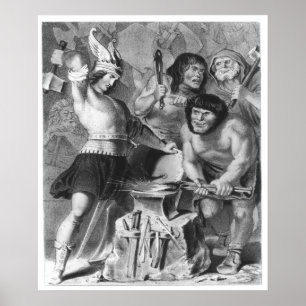 Póster A forja de Vulcan