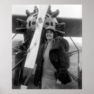 Póster A forma encontra a aviação, 1920