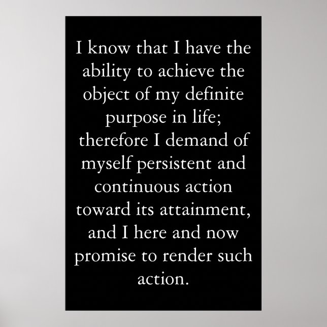 Póster A Fórmula - Pensar e Crescer Rico (Frente)