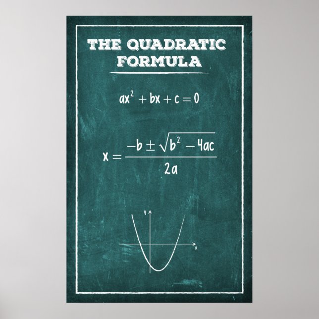 Poster A Fórmula Quadrática (Frente)