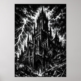 Poster A Fortaleza Negra por BurnsInHell