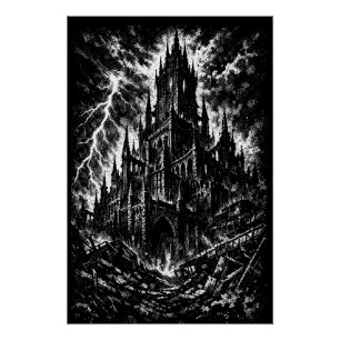 Póster A Fortaleza Negra por BurnsInHell