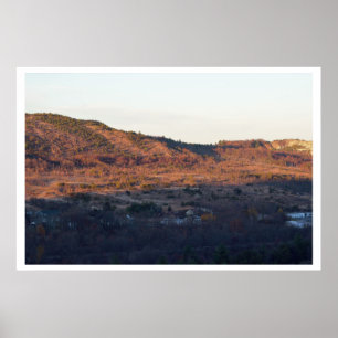 Póster A foto das montanhas de Pocono