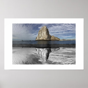 Poster A Fotografia Reflexo do Arco Cabo México