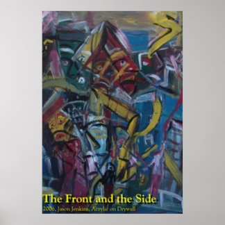 Póster A frente e o lado