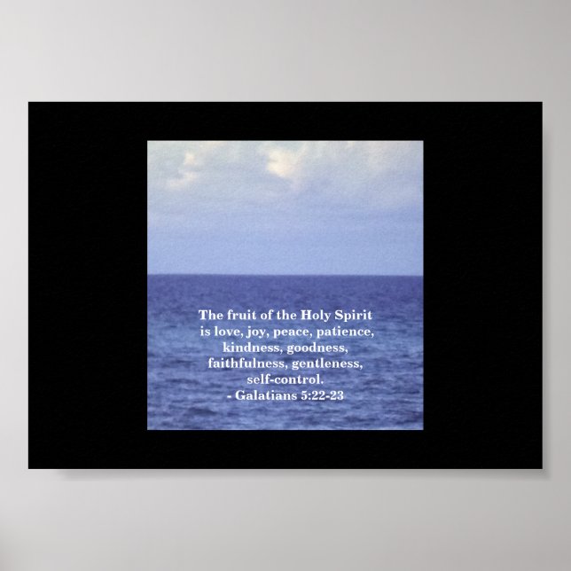 POSTER A FRUTA DO ESPÍRITO (Frente)