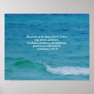 POSTER A FRUTA DO ESPÍRITO