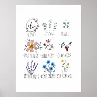 Poster A Fruta do Espírito Galáctico 5:22-23