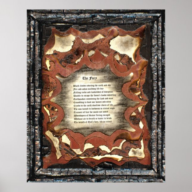 Póster A Fúria (Frente)