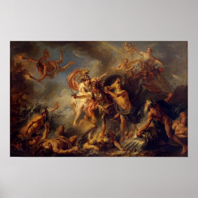 Póster A Fúria de Aquiles (Frente)