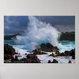 Poster A Fúria De Kanaloa ~ Deus Havaiano Do Oceano