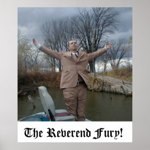 Póster A fúria reverendo