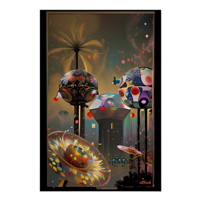 Póster A Future With Nothing to Game (Frente)