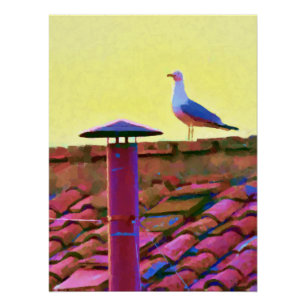 Póster A gaivota numa tarde de Conclave