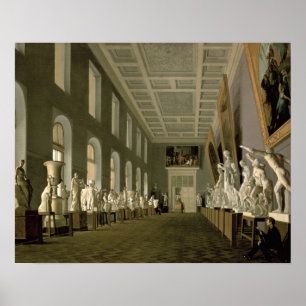 Póster A galeria das antiguidade da academia da multa