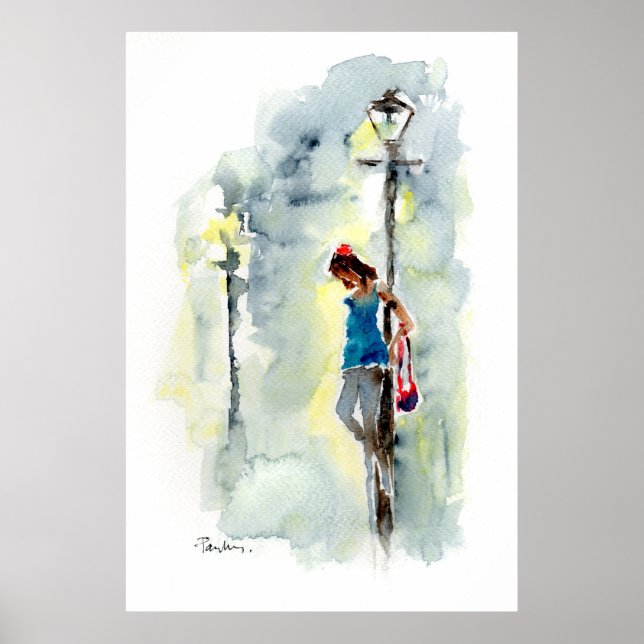 poster 'A Garota' (Frente)