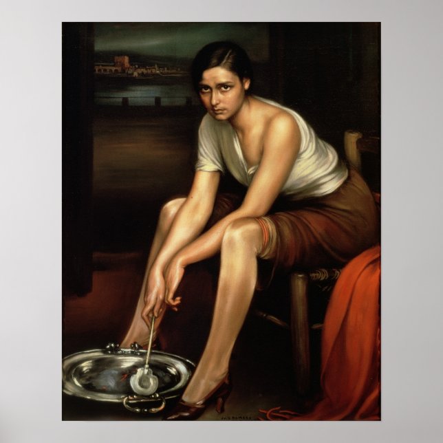 Póster A Garota Adormecida (Frente)