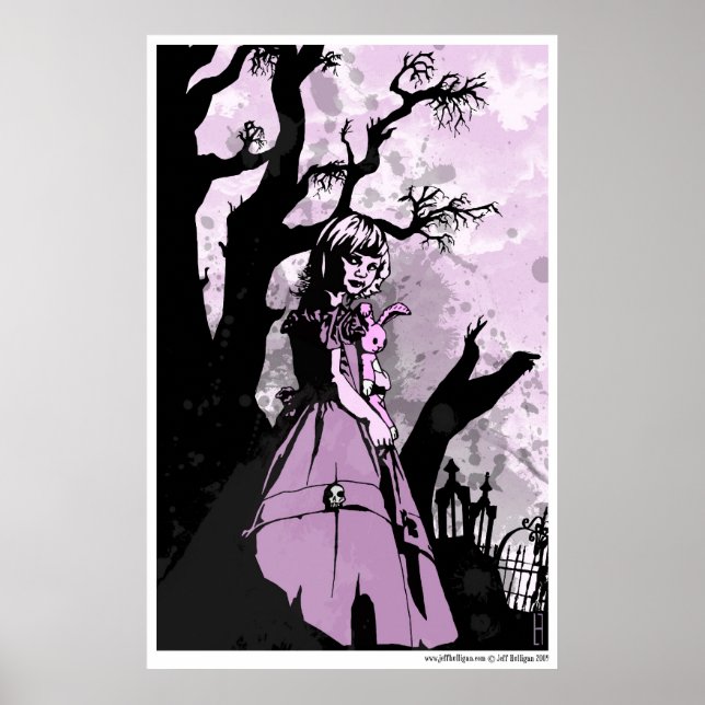 Póster A garota de aniversário (Frente)