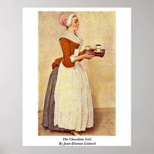 Poster A Garota De Chocolate De Jean-Etienne Liotard