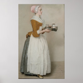 Poster A Garota de Chocolate, Jean-Etienne Liotard