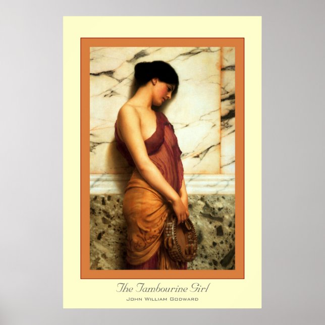 Póster A Garota Tambourine (Frente)