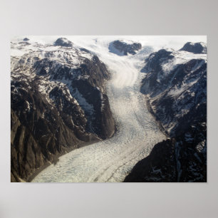 Poster A geleira de Sondrestrom em Greenland