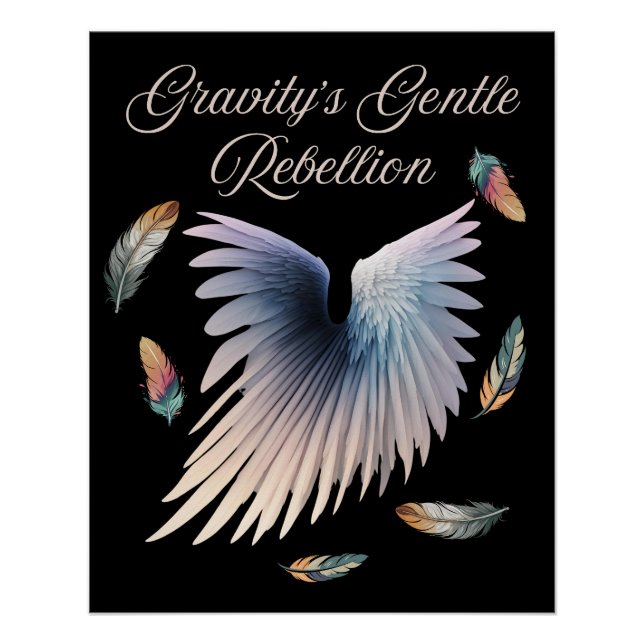 Póster A Gentil Rebelião da Gravidade (Frente)