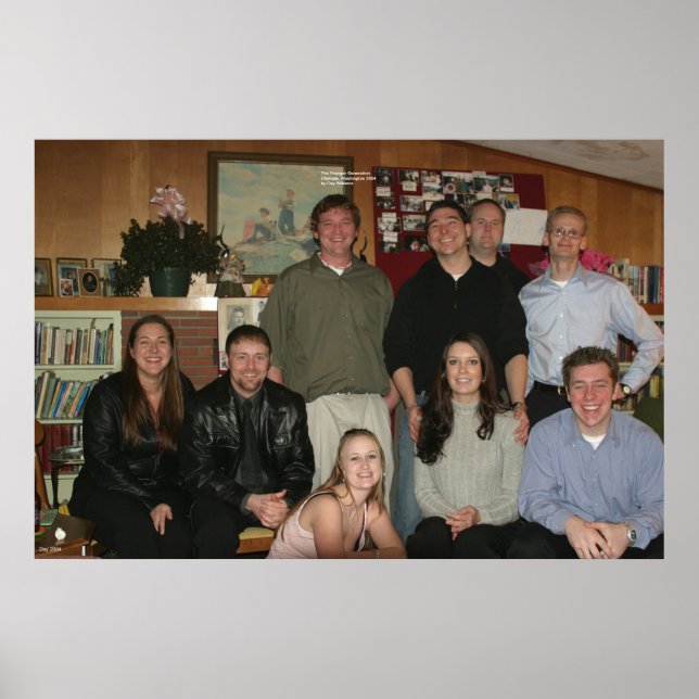 Póster A geração mais jovem (Frente)