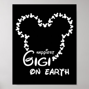 Poster A Gigi Mais Feliz Do Mundo Avó Engraçada Mulheres
