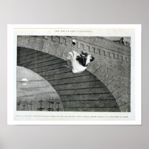 Poster A Gin-Crazed Garota Comete Suicídio, prato 8 de T