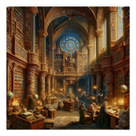 Póster A Grande Biblioteca do Iluminismo
