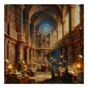Póster A Grande Biblioteca do Iluminismo